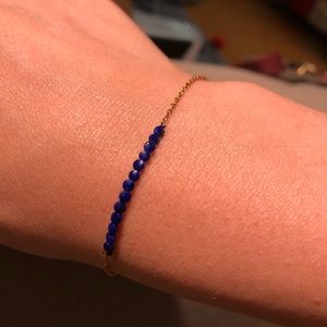 SOLD EBY:Fossil labradorite slider bracelet